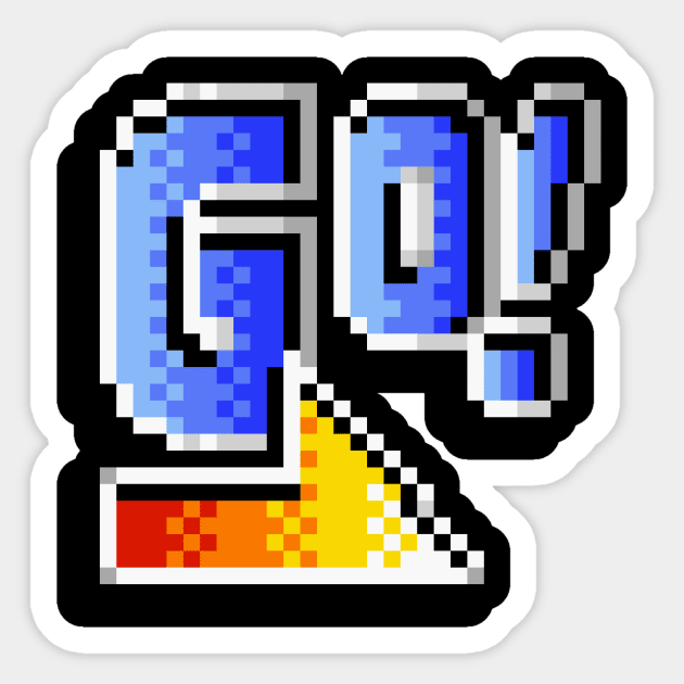 Go Slug Sticker by RetroPixelWorld